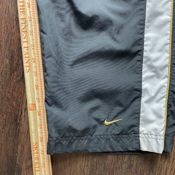 Vintage Nike 2PC Tracksuit Set Men’s XL Black Long Sleeves Full Zip Y2K - Picture 10 of 10